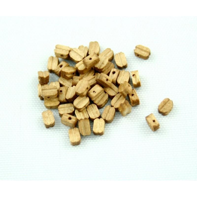 Amati AMATI MODELLISMO Bozzelli in Noce 4mm 1 foro 4070/08 