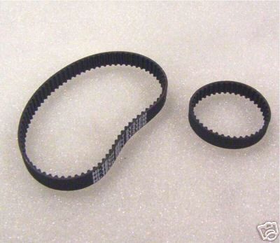 2 Cinghie Di Trasmissione Dentate Di Ricambio Per Pialla Bosch PHO 15-82, PHO 16-82, PHO 20-82 - Larghezza 9 Mm - F Season - 2