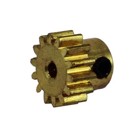 11149 PIGNONE 19 DENTI METALLO MODELLI ELETTRICI MODULO 0.6 MOTOR GEAR HIMOTO 