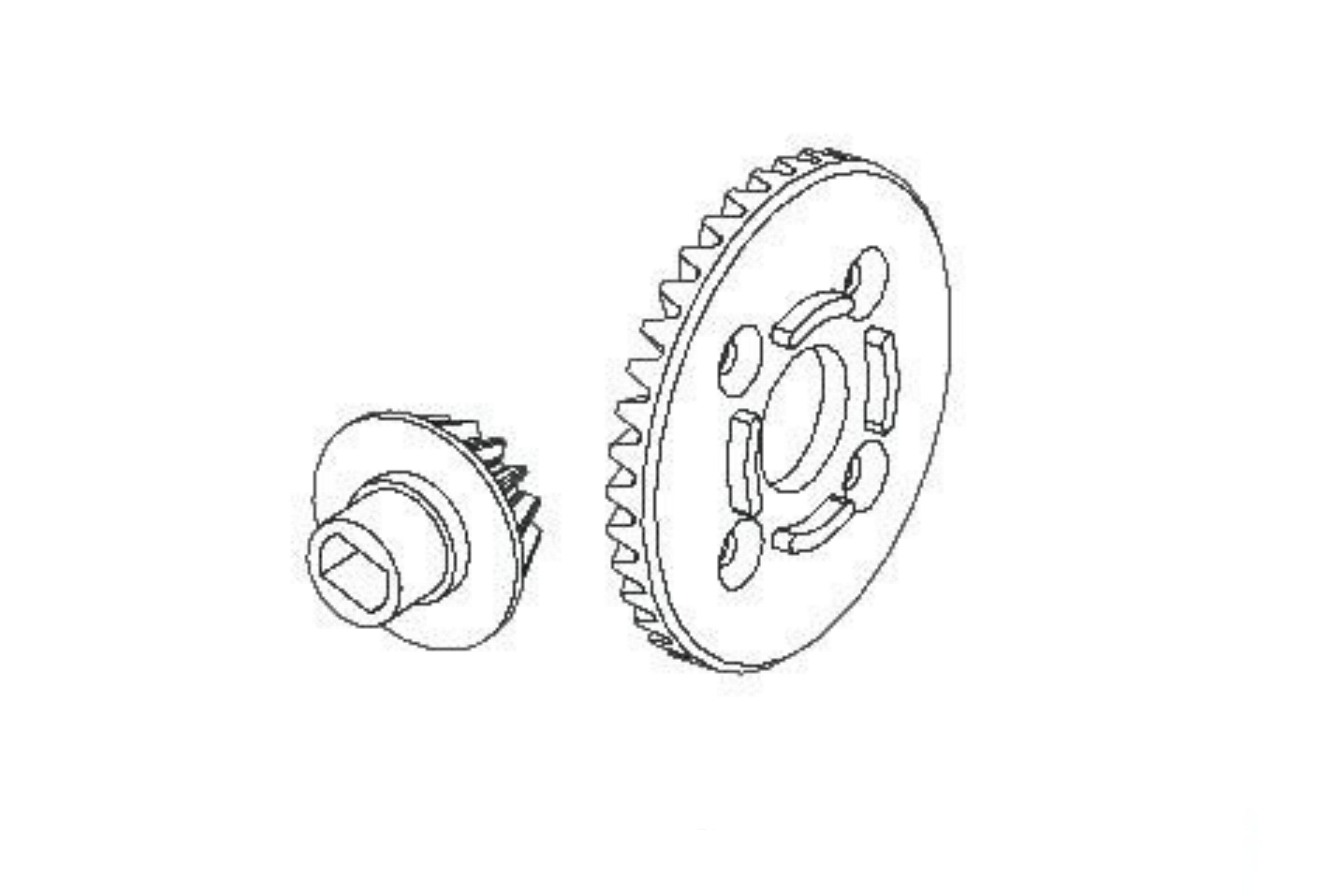 Tamiya 305455040 (57723) – Ruota Conica Piccola Per Pignone, Ricambio Originale Per Modellismo - 4