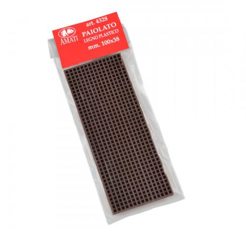 4328 Amati AMATI MODELLISMO Paiolato in legno plastico montato 100x38 mm 